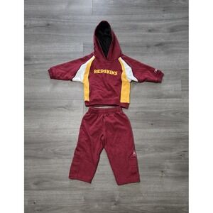 Vintage 90s Size 2T Toddler Washington Redskins Sweat Suit Reebok NFL